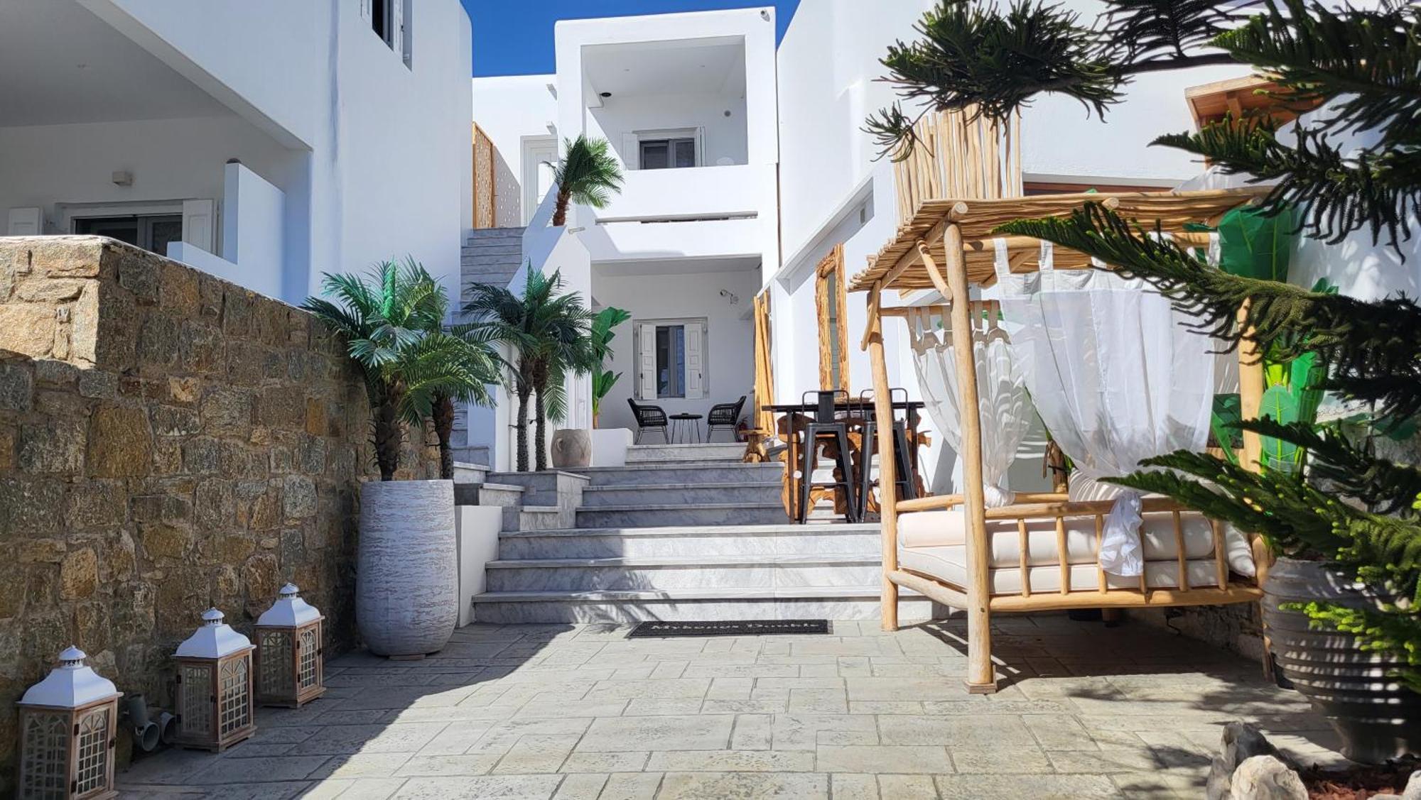 Mykonos Double Luxury Mini Suites - Adults Only Ano Mera Eksteriør bilde